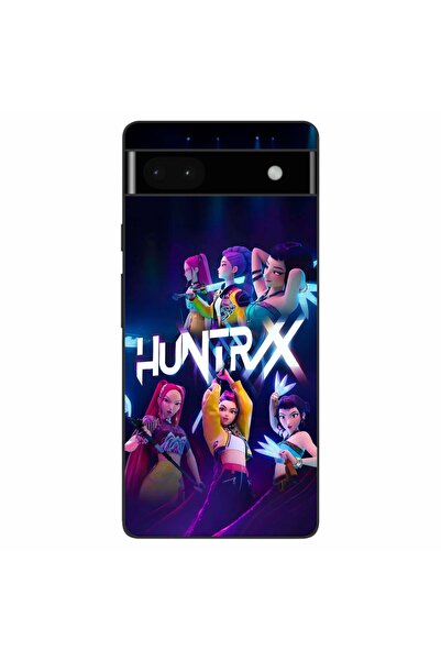 OEM Husa compatibila cu Google Pixel 6A Silicon Gel Tpu Model KPop Demon Hunt...