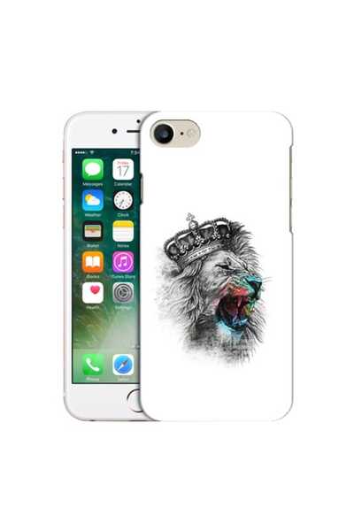 OEM Husa compatibila cu Apple iPhone 7 Silicon Gel Tpu Model The King