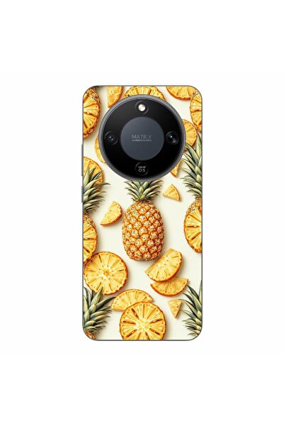 OEM Husa compatibila cu Honor Magic8 Lite Silicon Gel Tpu Model Juicy Pineapple