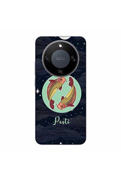 OEM Θήκη συμβατή με Honor Magic8 Lite Σιλικόνης Gel TPU με σχέδιο Ωροσκόπιο Ι...