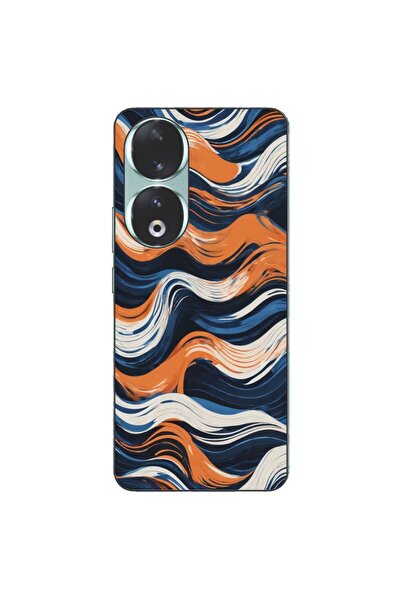 OEM Husa compatibila cu Honor 90 5G Silicon Gel Tpu Model Abstract Crazy Oran...