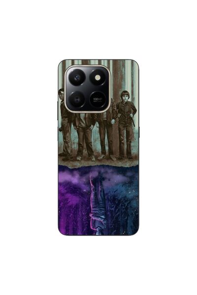 OEM Husa compatibila cu Honor X7d Silicon Gel Tpu Model Stranger Things Upsid...