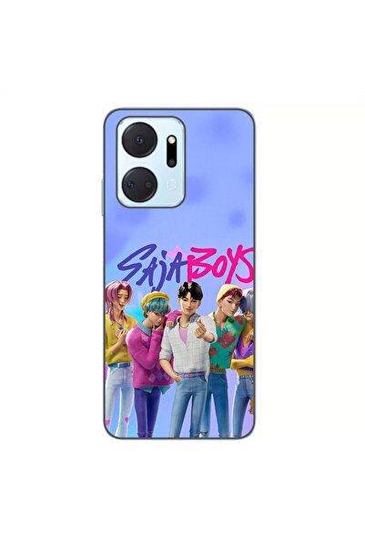 OEM Husa compatibila cu Honor X7a Silicon Gel Tpu Model KPop Demon Hunters Sa...