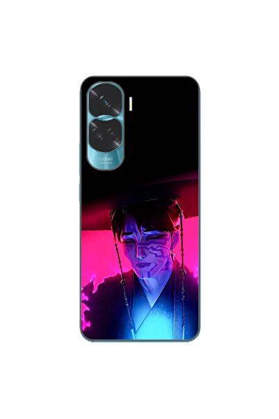 OEM Husa compatibila cu Honor 90 Lite 5G Silicon Gel Tpu Model KPop Demon Hun...