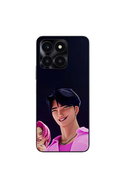 OEM Husa compatibila cu Honor X6a Silicon Gel Tpu Model KPop Demon Hunters Sa...