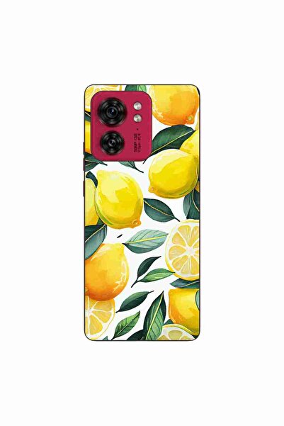 OEM Калъф, съвместим с Motorola Edge 40, силиконов гел TPU, модел с десен на ...