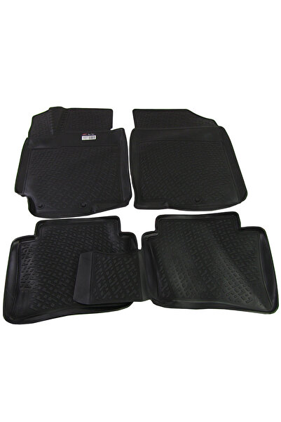 Best Auto Vest Set covorase auto din cauciuc Hyundai Solaris 2010- , presuri ...
