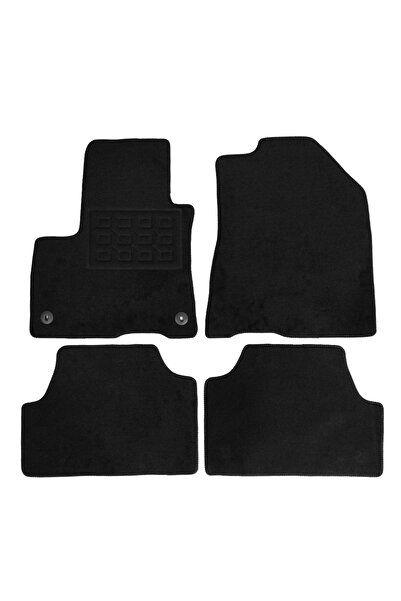 RapidAuto Set covorase auto mocheta Kia E-Soul Electric 2021→, Negru, 4 buc.