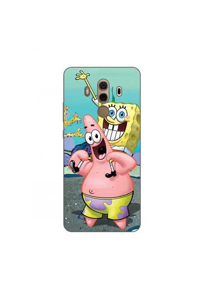 OEM Husa compatibila cu Huawei Mate 10 Pro Silicon Gel Tpu Model Spongebob