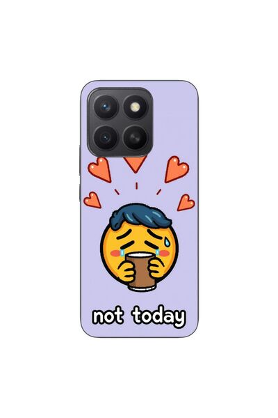 OEM Husa compatibila cu Honor X8c Silicon Gel Tpu Model Not Today