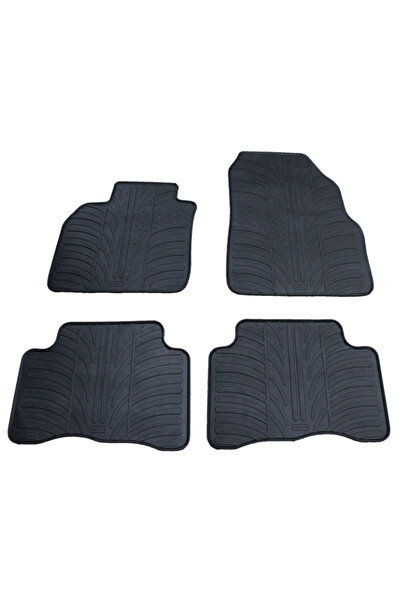 Gledring Set covorase auto din cauciuc Renault Megane Scenic 2 2003-2009, Neg...