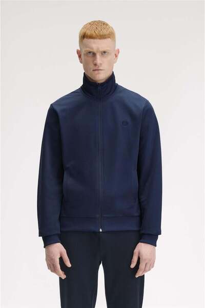Fred Perry Erkek Eşofman Üstü Mavi