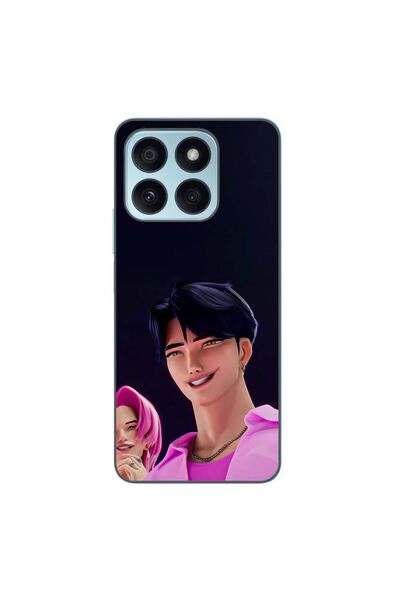 OEM Husa compatibila cu Honor X8b Silicon Gel Tpu Model KPop Demon Hunters Sa...