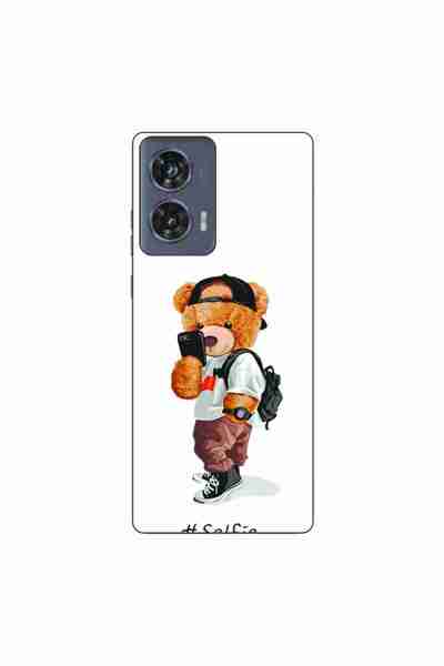 OEM Case compatible with Motorola Edge 50 Fusion Silicon Gel Tpu Pattern Bear...