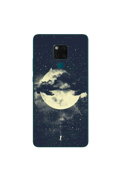 OEM Husa compatibila cu Huawei Mate 20X Silicon Gel Tpu Model Moon Climbing