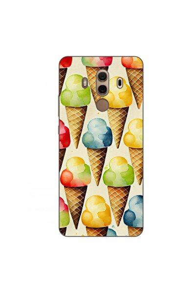 OEM Калъф, съвместим с Huawei Mate 10 Pro, силиконов гел TPU модел с десен на...