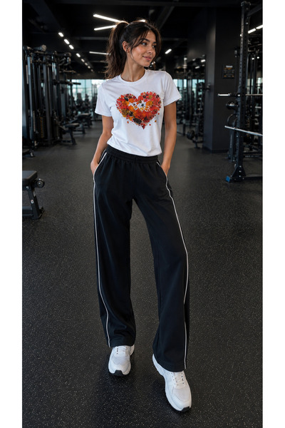 get crazy collection Γυναικείο ΣΕΤ ΔΥΟ ΤΕΜΑΧΙΩΝ με ψηλόμεσο σχέδιο και φαρδιά...