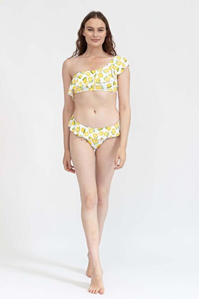 Admas Volante Lemons Bikini Takımı Sarı