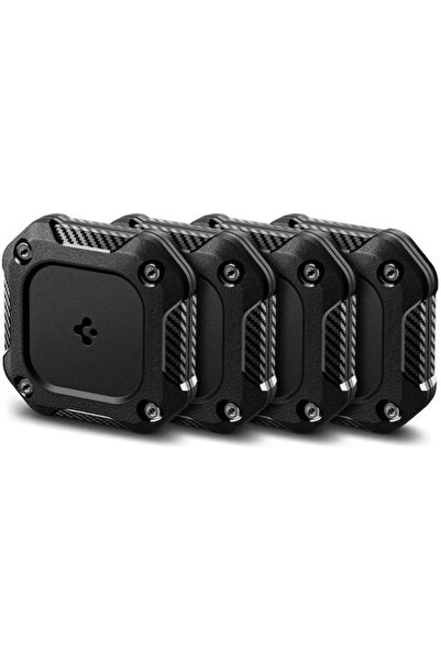 Spigen Ανθεκτική Θήκη Σιλικόνης για AirTag σε Μαύρο χρώμα