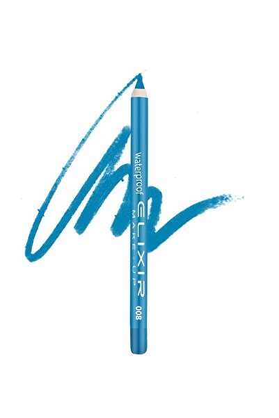 Elixir WATERPROOF EYE PENCIL 008 (METALLIC OCEAN)