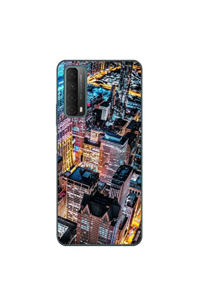 OEM Husa compatibila cu Huawei P Smart 2021 Silicon Gel Tpu Model Night City
