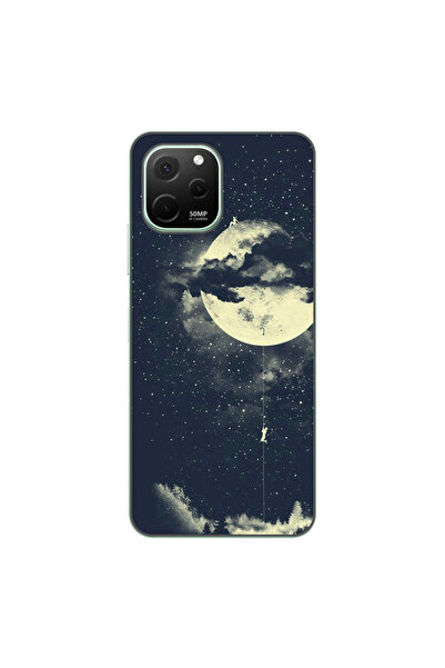 OEM Husa compatibila cu Huawei Nova Y61 Silicon Gel Tpu Model Moon Climbing