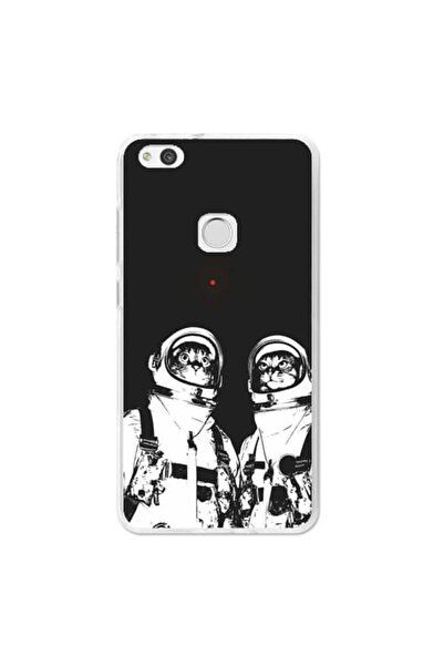OEM Husa compatibila cu Huawei P10 Lite Silicon Gel Tpu Model Astronaut Cats