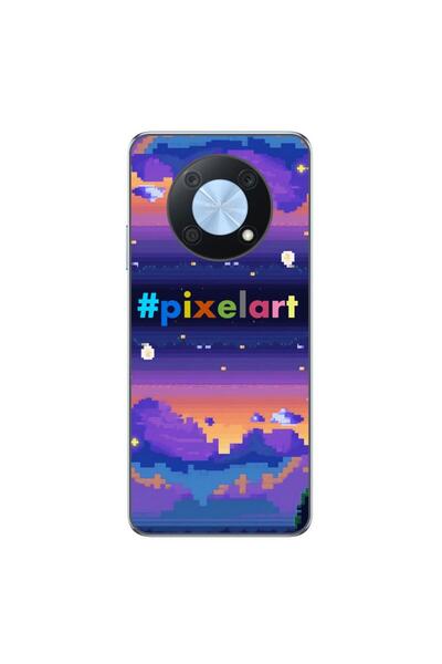 OEM Θήκη συμβατή με Huawei Nova Y90 από σιλικόνη gel TPU με σχέδιο Pixel Art ...