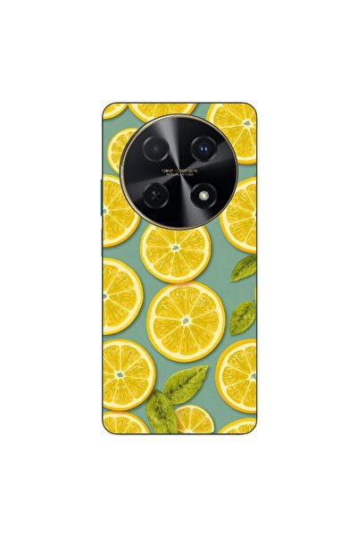 OEM Husa compatibila cu Huawei Nova 12i Silicon Gel Tpu Model Summer Lemon Sl...