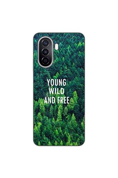 OEM Husa compatibila cu Huawei Nova Y70 Silicon Gel Tpu Model Wild and Free
