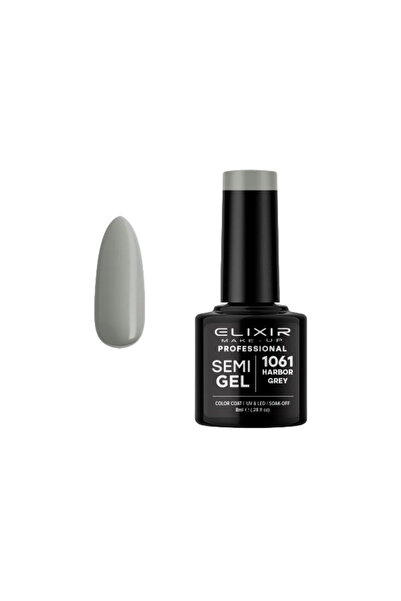 Elixir SEMI GEL (ΗΜΙΜΟΝΙΜΟ ΒΕΡΝΙΚΙ) - 1061 (HARBOR Gray) 8ML