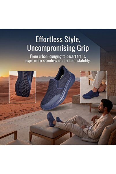 SAUDI STEPS Elite One-of-a-Kind Italian Designed Men Lace-Up Sneakers Breatha...