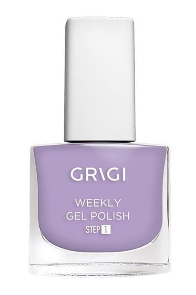 Grigi WEEKLY GEL NAIL POLISH NEW FORMULA EXTRA STRONG 651 SPRING VIOLET 12ML