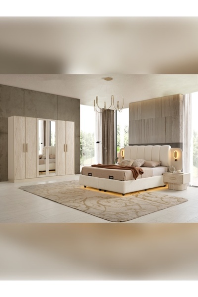 beydüz mobilya ADALAR YATAK ODASI TAKIMI %100 MDF