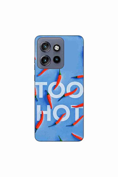 OEM Husa compatibila cu Motorola Edge 50 Neo Silicon Gel Tpu Model Mesaj Too Hot