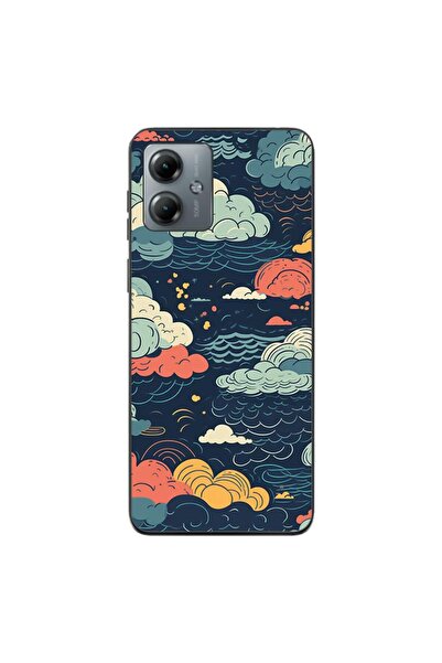 OEM Husa compatibila cu Motorola Moto G14 Silicon Gel Tpu Model Mystic Night Sky