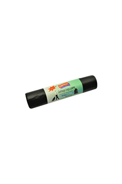 Egepack Σετ 10 Σακουλών Απορριμμάτων Οικιακής Χρήσης 85 Λίτρων, Μαύρες, LDPE,...
