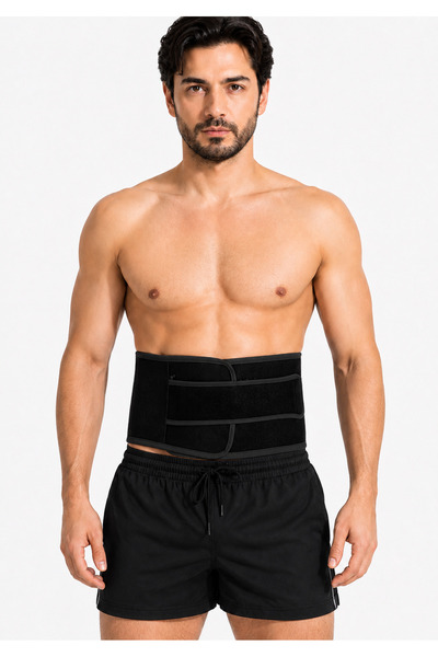 Inner Vision Neoprene Sauna Thermal Waist Belt Women Men Sweat Enhancer Abdom...