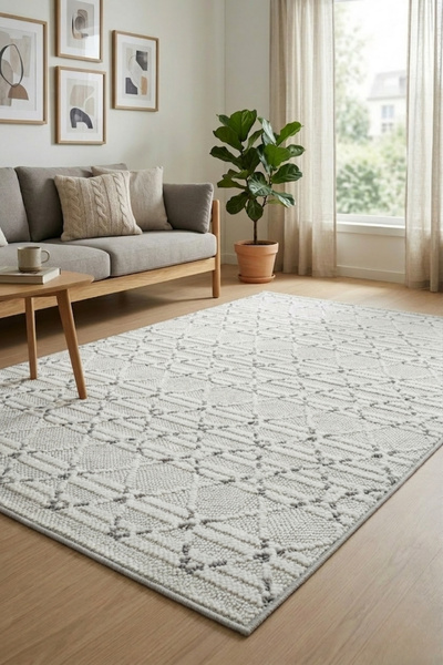 Bonny Home Salon Halısı | 3 4 5 6 metrekare | Yıkanabilir Kaymaz Yumuşak Doku...