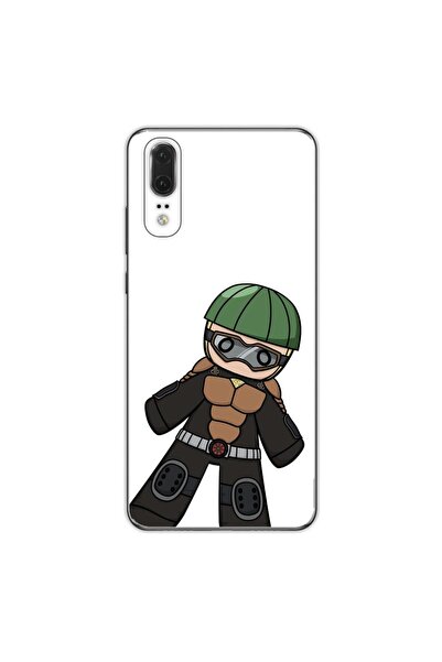 OEM Husa compatibila cu Huawei P20 Silicon Gel Tpu Model One Punch Man Mumen ...