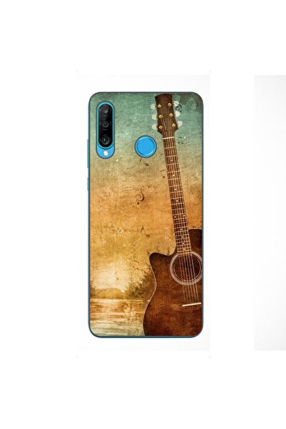 OEM Θήκη συμβατή με Huawei P30 Lite από σιλικόνη gel TPU με σχέδιο vintage κι...