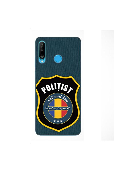 OEM Θήκη συμβατή με Huawei P30 Lite από σιλικόνη gel TPU, μοντέλο Αστυνομικός