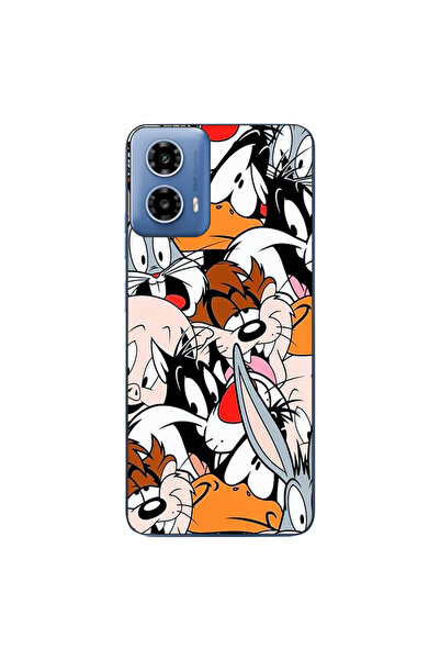 OEM Husa compatibila cu Motorola Moto G34 Silicon Gel Tpu Model Looney Tunes