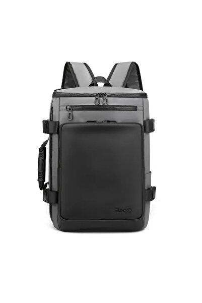 SAKO Unisex Σακίδιο Laptop 17'' Γκρι 39L 1204-GREYBLACK