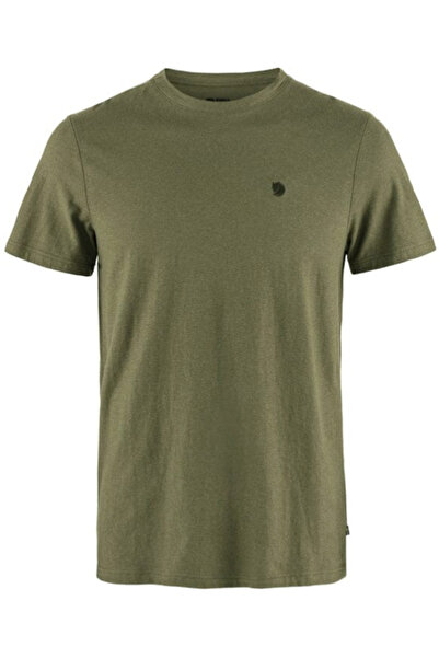 Fjallraven Ανδρικό Hemp Blend T-shirt Χακί 12600215-620 GREEN