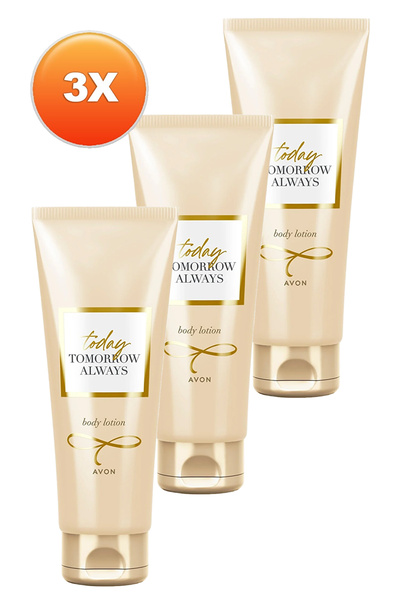 AVON Tta Today Women's Moisturizing Body Lotion 125 Ml. Triple Set