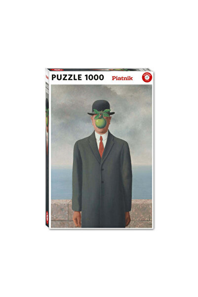 Piatnik Puzzle Piatnik, Syn člověka - René Magritte, 1000 dílků