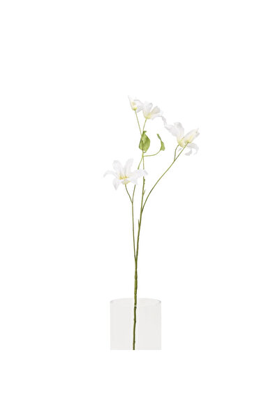 Midas Furniture ARTIFICIAL FLOWER 95CM POLYESTER WHITE