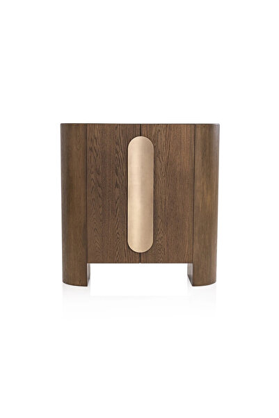 Midas Furniture WOODEN CABINET 140X48X140 CM BROWN
