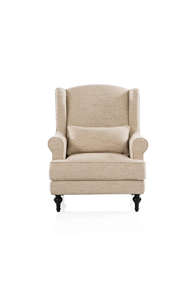 Midas Furniture كرسي شينيل أبيض